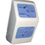Adaptador Triple Enchufe Multinorma Piramidal 3 Patas