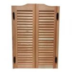 Puerta Vaivén Cocina Doble Acción 0.80 x 0.96 Cedro