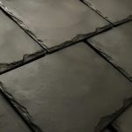 Teja Pizarra Anti-granizo Techo Pared Pvc Símil Piedra X m 2  Insuperable Calidad